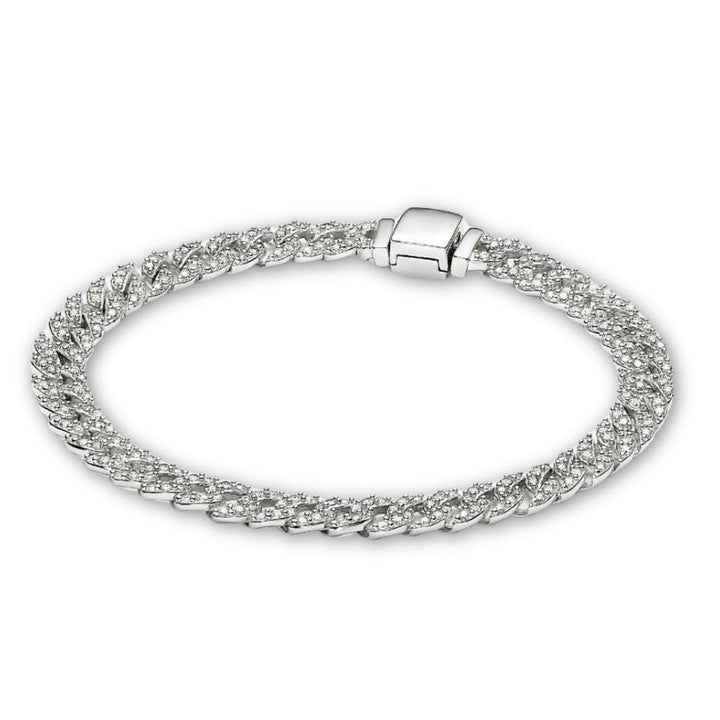 Pavé Gold Cuban Bracelet