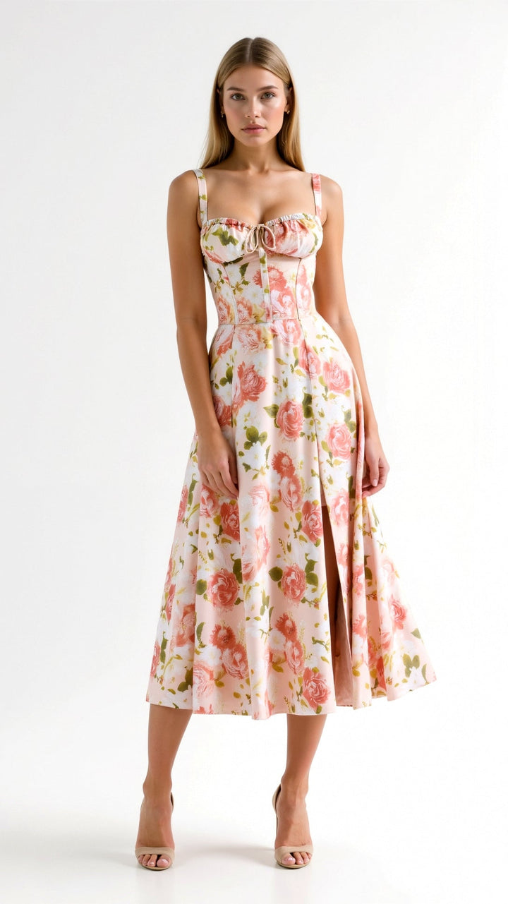 Matilda Floral Midi Sundress