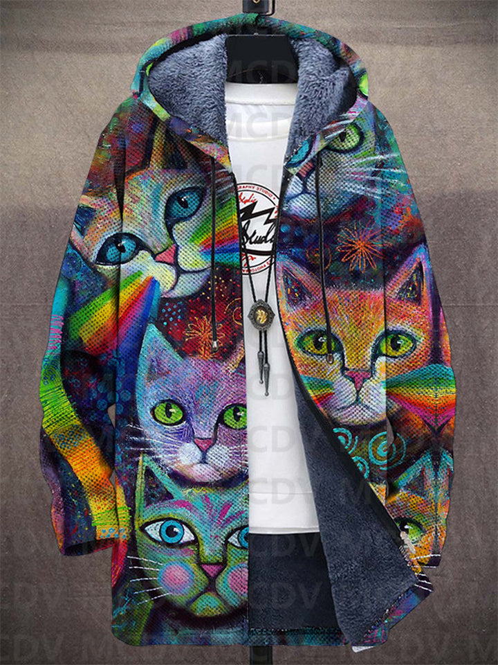 Ariana - Art-Inspired Luxury Cardigan