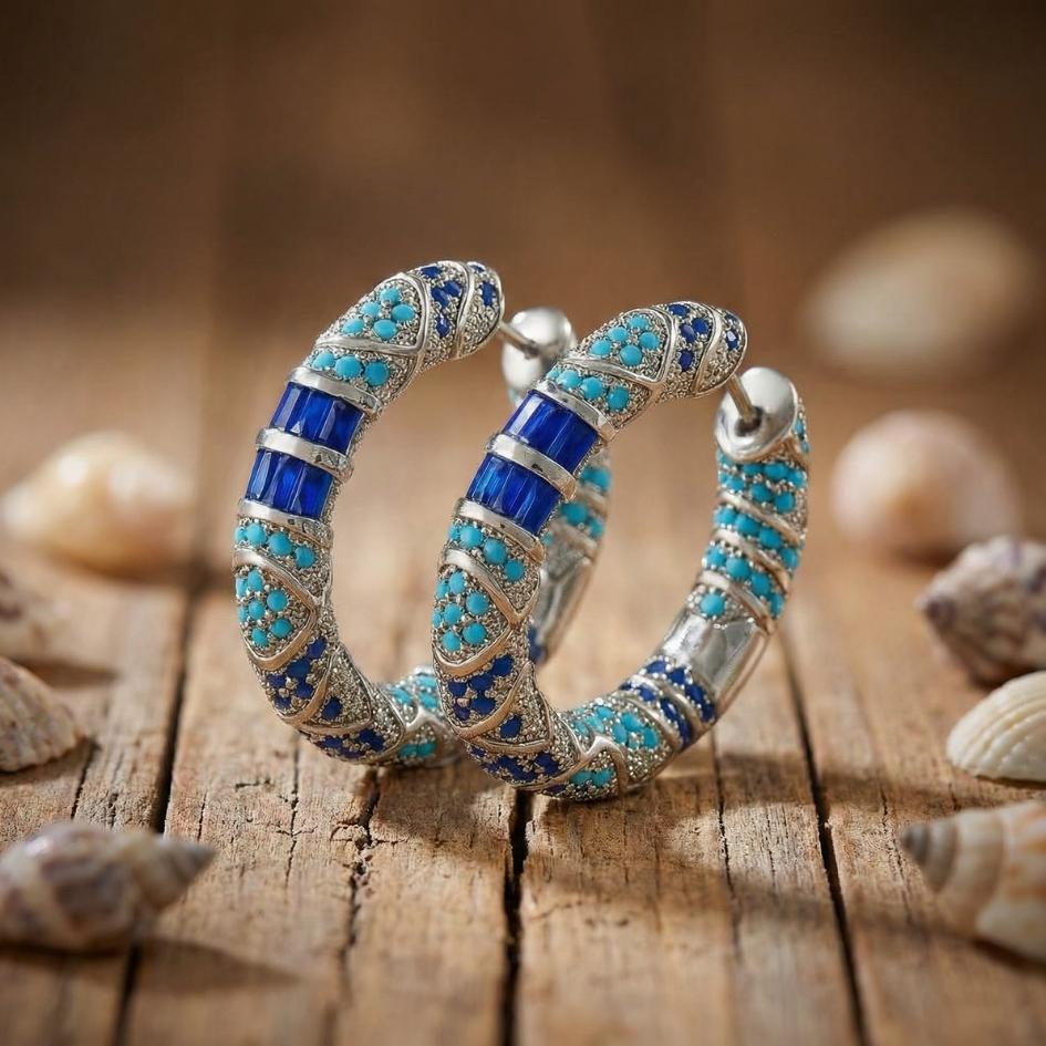 Asteria | Ocean Wave Earrings