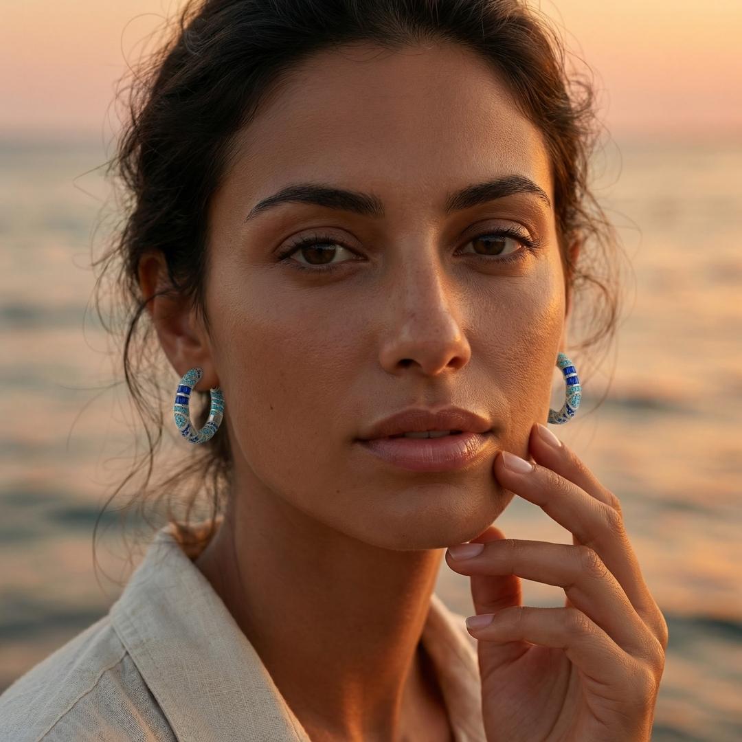 Asteria | Ocean Wave Earrings