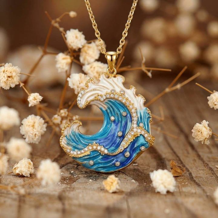 Zephira | Timeless Wave Pendant