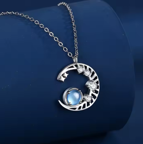 Moonstone Pendant Necklace