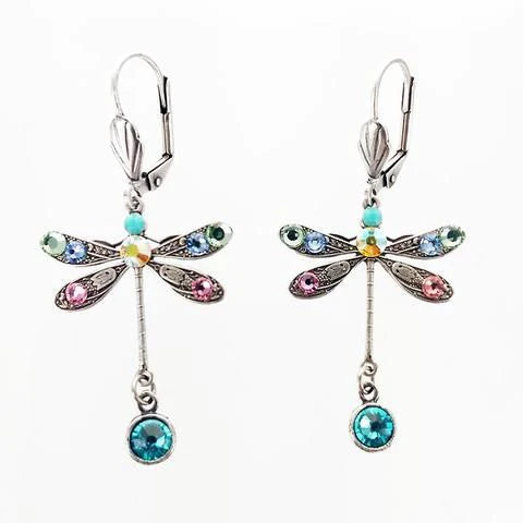 Retro Dragonfly Earrings