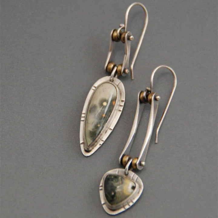 Edgy Mechanical Long Earrings