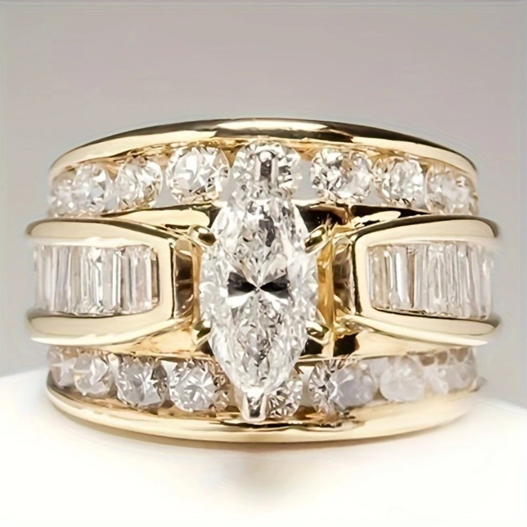 Radiant Gold Ring