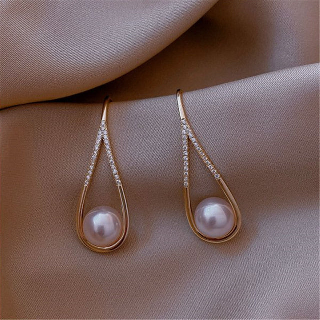 Elegant Pearl Earrings