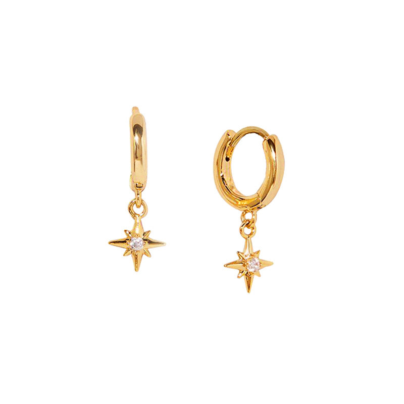 Gold Mystical Earrings