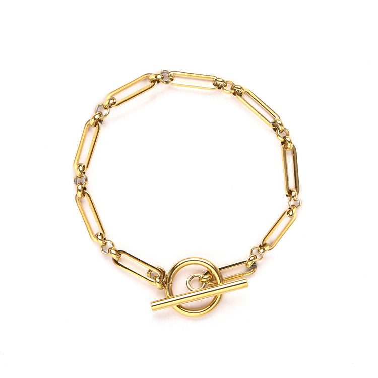 Gold Bar Bracelet
