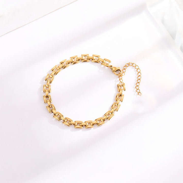 Gold Venetian Chain Bracelet