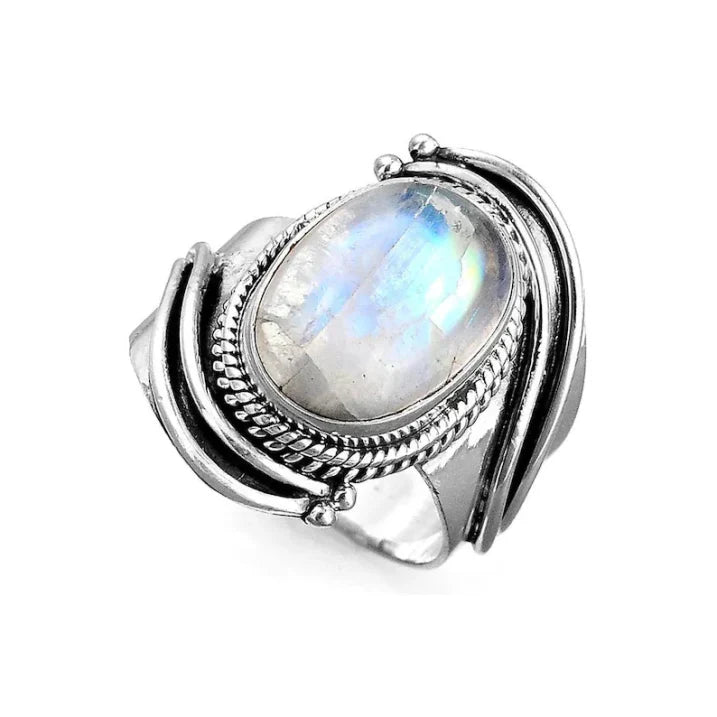 Chic Moonstone Ring