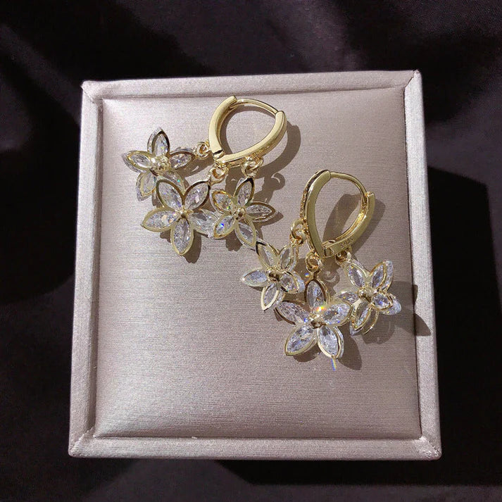 Spring Star Pendant Earrings