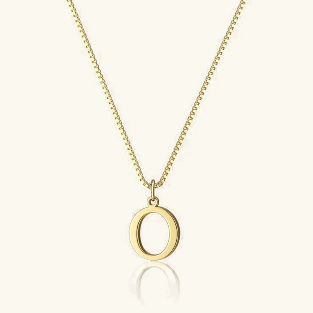 Gold Initial Necklace