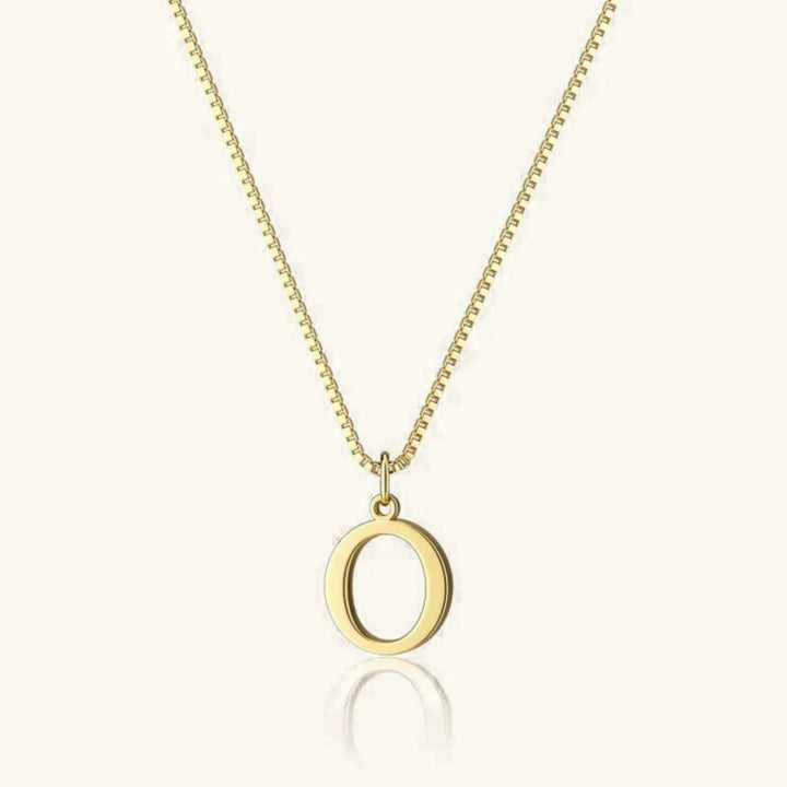 Gold Initial Necklace
