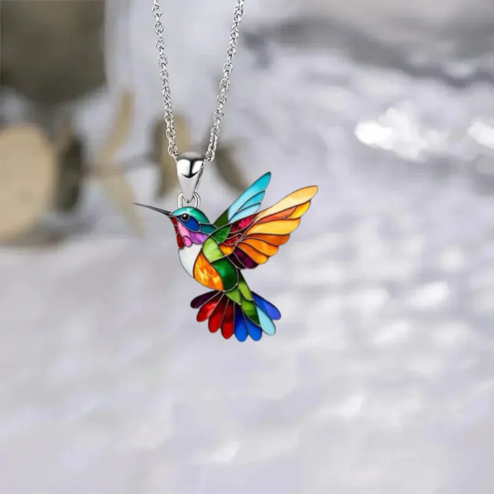 Limited Time: Stunning Hummingbird Necklace with Bonus Earrings