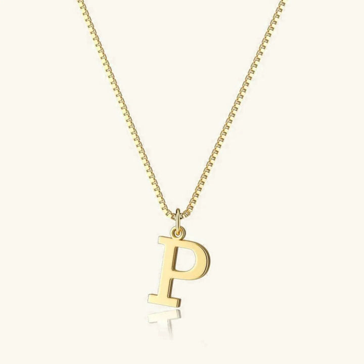 Gold Initial Necklace