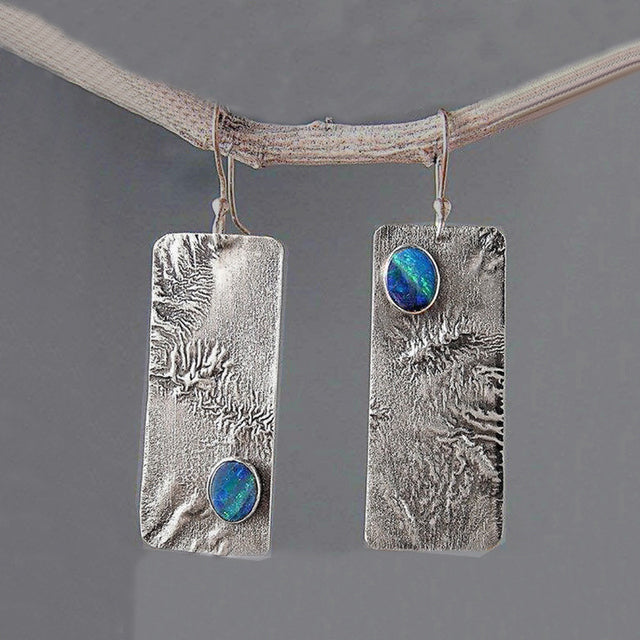 Retro Rectangular Earrings