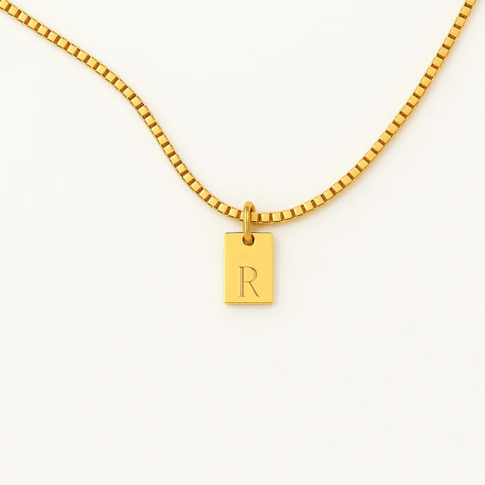 Initial Promise Necklace