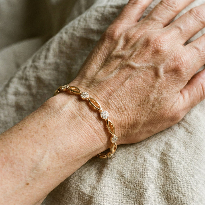 Chic Gold-Plated Bracelet