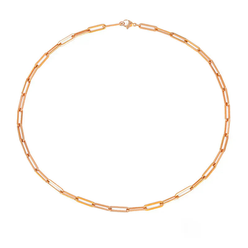 Gold Elegant Chain Necklace