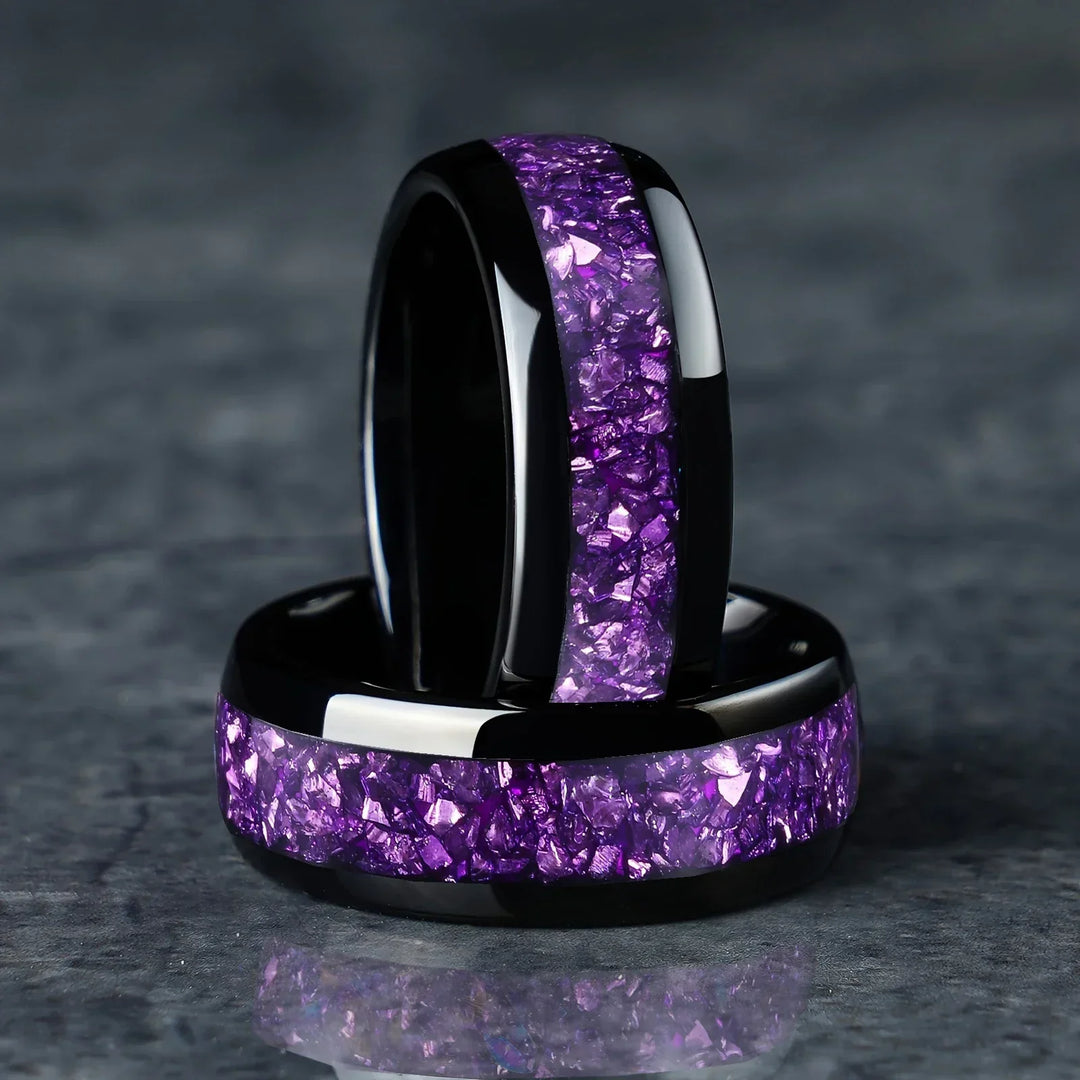 Joana Amethyst Ring" can be rewritten as "Joana Amethyst Gemstone Ring.