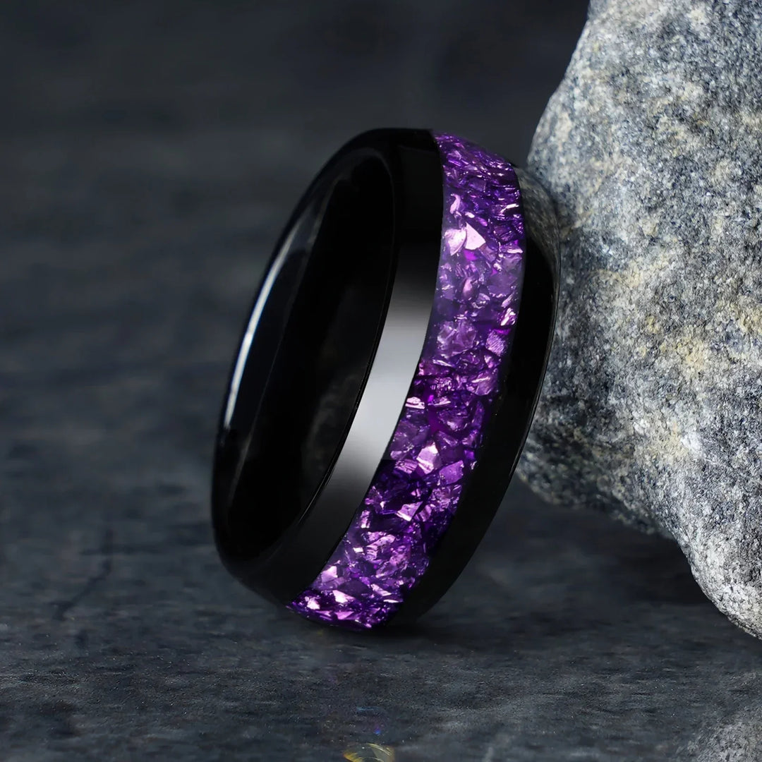 Joana Amethyst Ring" can be rewritten as "Joana Amethyst Gemstone Ring.