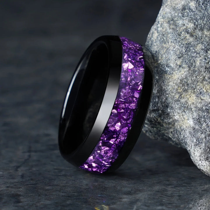 Joana Amethyst Ring" can be rewritten as "Joana Amethyst Gemstone Ring.