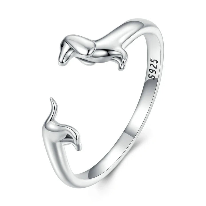 Adjustable Dachshund Ring