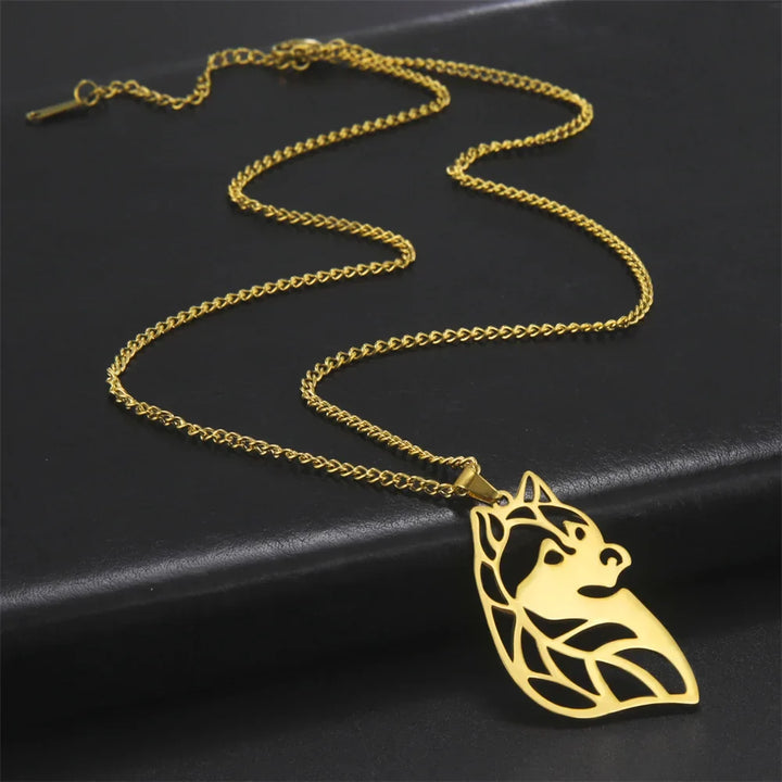 Silver and Gold Husky Collar