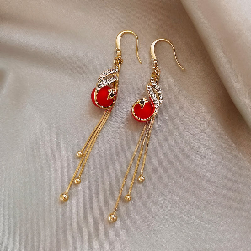 Blue Pearl Festive Earrings