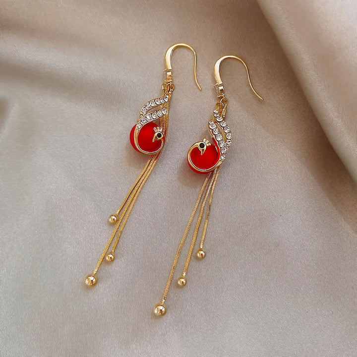Blue Pearl Festive Earrings