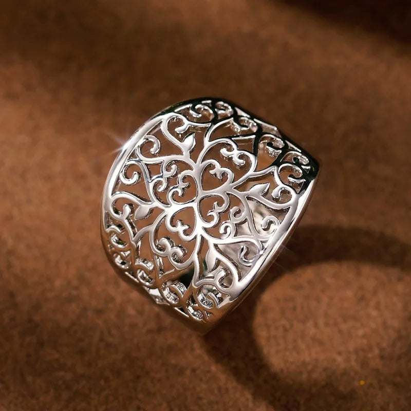 Silver Heart Ring