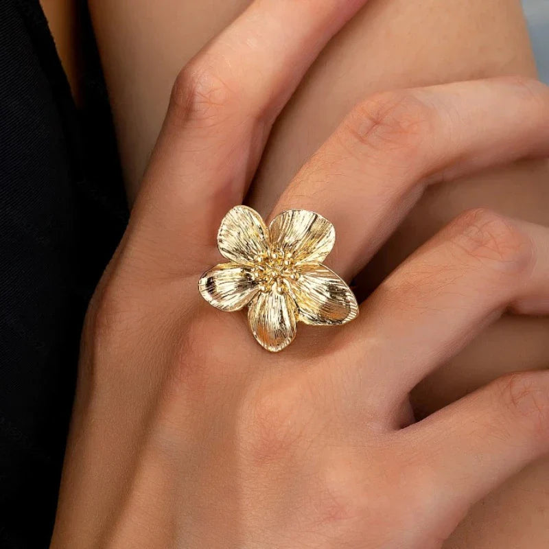 Gold Blossom Ring