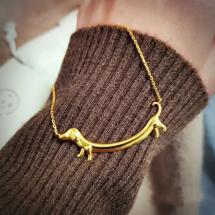 Golden Tone Collar Necklace