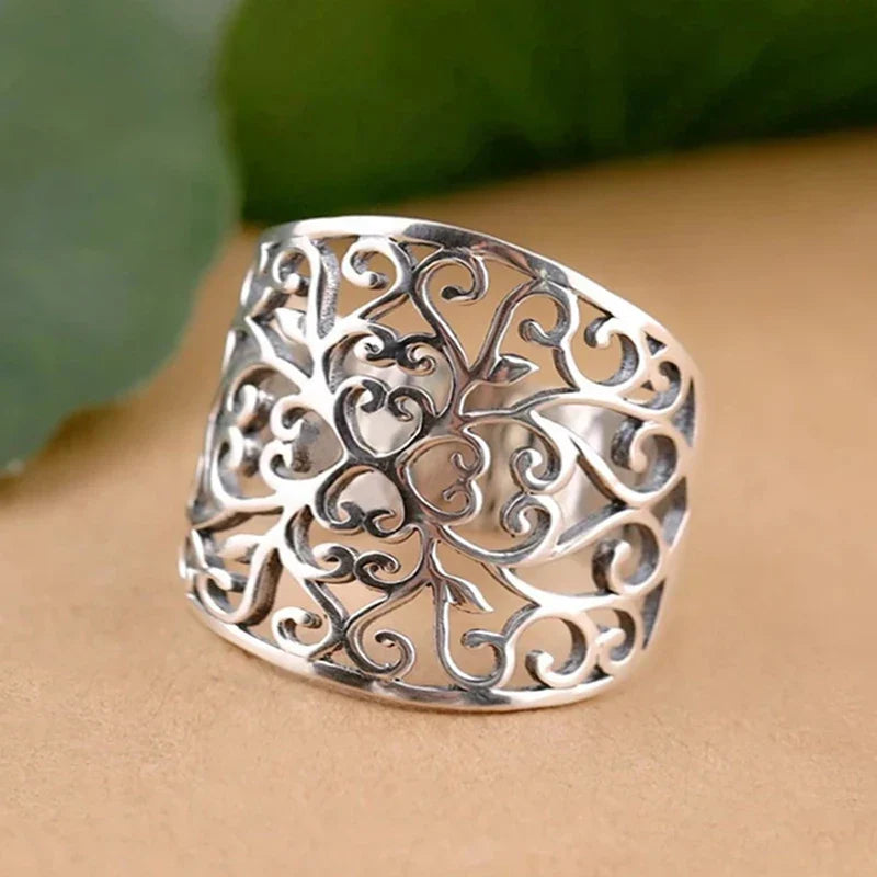 Silver Heart Ring