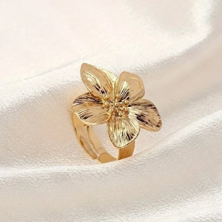 Gold Blossom Ring