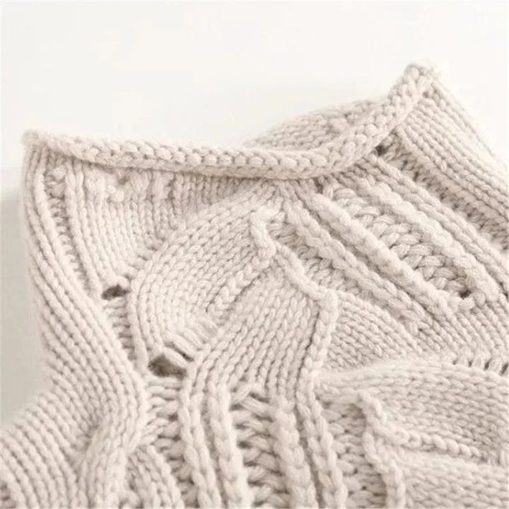 Kensia – Cashmere Jumper with Cable Knit