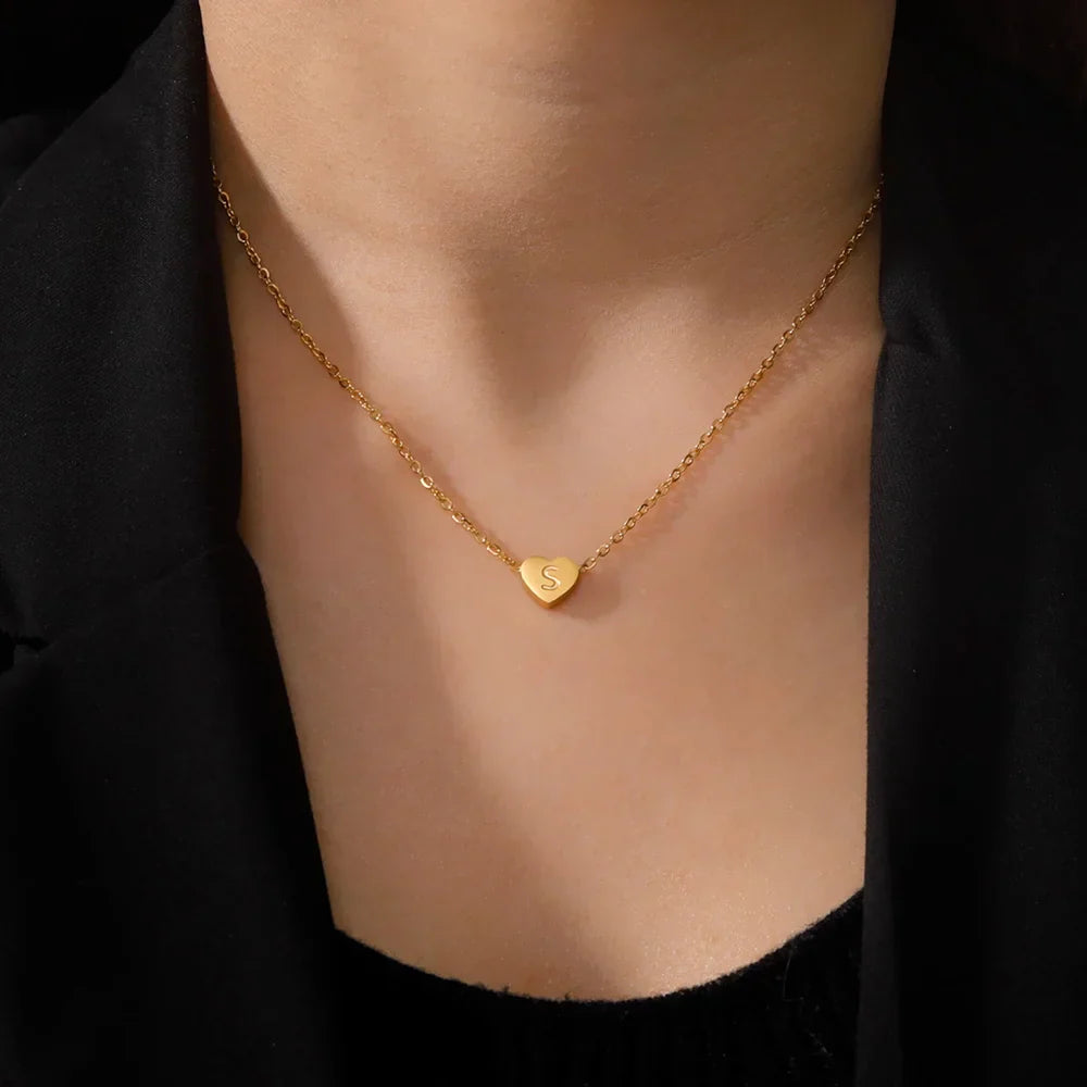 Personalized Timeless Heart Necklace