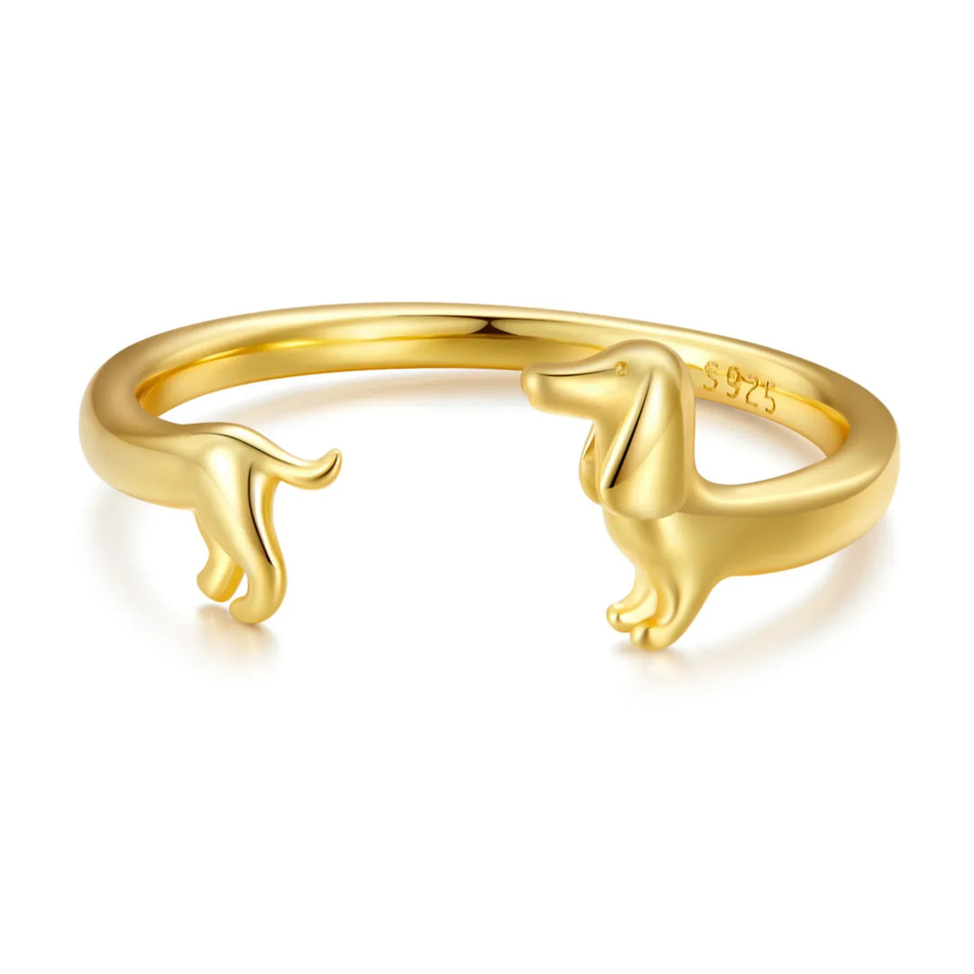 Adjustable Dachshund Ring