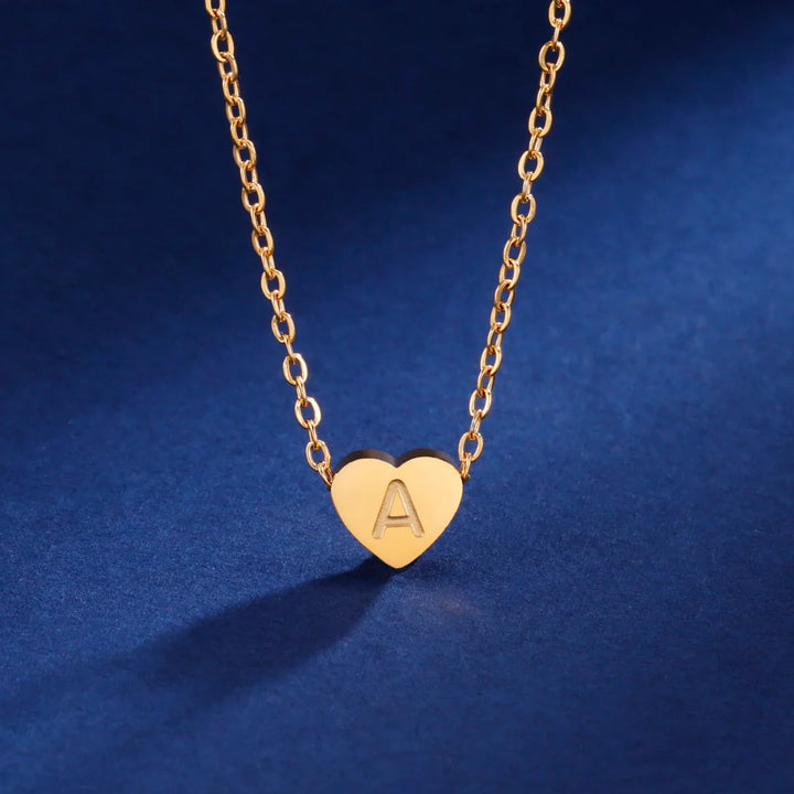 Personalized Timeless Heart Necklace