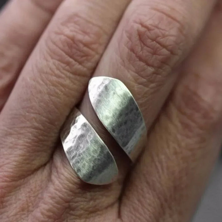 Contemporary Silver Ring