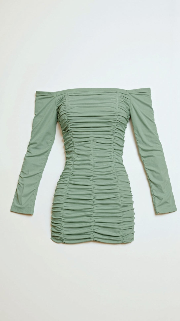 Emily Off-Shoulder Cocktail Dress