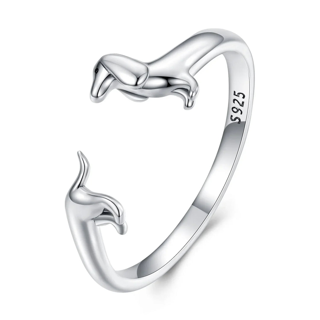Adjustable Dachshund Ring