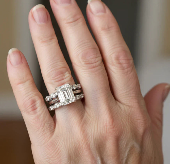 Vintage Silver Layered Ring
