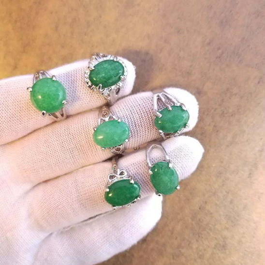 Natural Stone Ring Collection