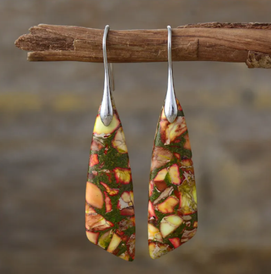 Emperor Gemstone Earrings