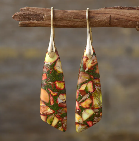 Emperor Gemstone Earrings