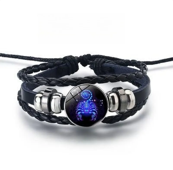 Celestial Bracelet Featuring 12 Constellations