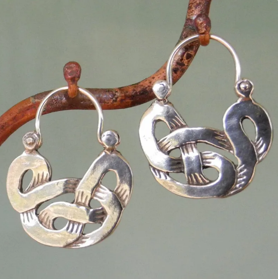 Chic Geometric Metal Earrings
