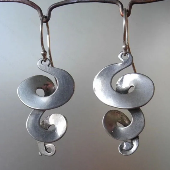 Chic Geometric Metal Earrings